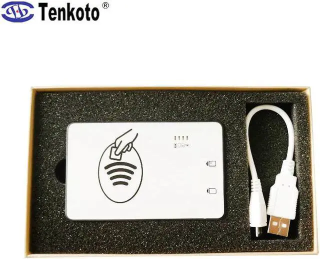 Alt view image 5 of 5 - Dual Interface Bluetooth Smart Card Reader for ISO7816 Chip Wireless RFID NFC Card Reader Writer