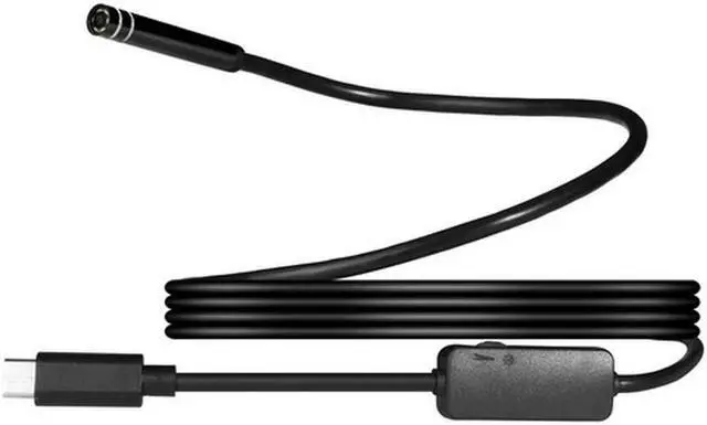 Alt view image 4 of 5 - 8LED 8mm HD720P 3M USB Type-C Android Endoscope Camera Flexible Snake Hard Wire/Cable USB TypeC Pipe Inspection Camera Borescope