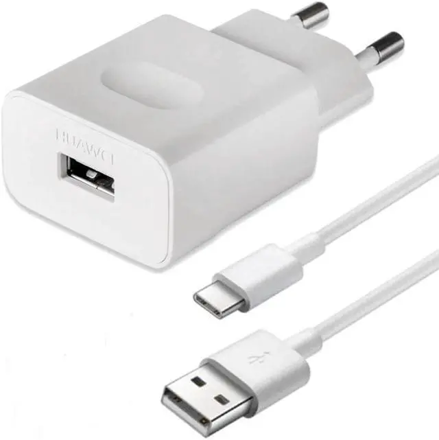 Alt view image 5 of 5 - Original  EU Fast Charger QC 2.0 Quick Charge adapter usb type c cable for   9 nova 2 3 3e 4 5e p20 lite P9 P10