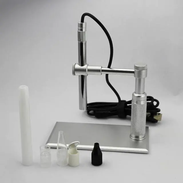 Main image of 500X Digital USB Microscope 8 LED 2MP Electronic HD Magnifier Tooth Tube Inspection Loupes Metal Endoscope Video Camera