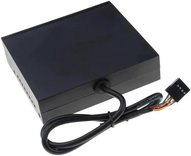 Alt view image 5 of 5 - All In 1 Internal Card Reader USB 2.0 3.5" Floopy Bay Front Panel Card Reader USB Flash Memory Card Reader