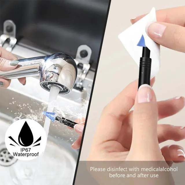 Alt view image 5 of 5 - Endoscope Inspection Camera 5.5mm WIFI Ear Endoscop  Borescope Ear Cleaning for Android and IOS Snake Cam Otoscope