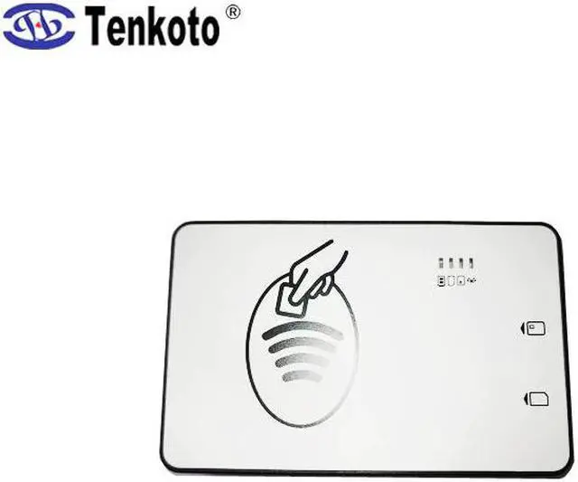 Alt view image 4 of 5 - Dual Interface Bluetooth Smart Card Reader for ISO7816 Chip Wireless RFID NFC Card Reader Writer