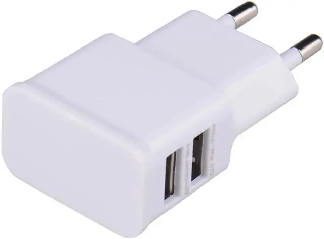 Alt view image 3 of 5 - Mobile Phone Travel Charger 5V 1A EU PLug Wall Charger For Samsung galaxy S6 HTC Xiaomi Dual USB Adapter