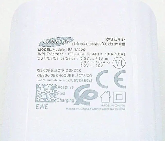 Alt view image 5 of 5 - Original  Tablet Fast Charger For GALAXY S 6 7 Edge Tab A T550 T555C P550 Tab A T350 T355C P350 P355C Tab 3 P5200 P5210