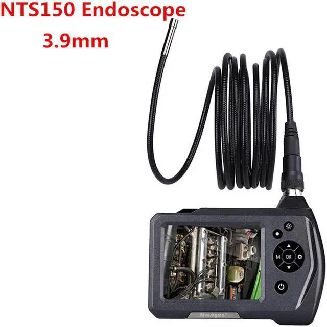 Main image of NTS150 Endoscope Inspection Camera 3.5" LCD Monitor 3.9mm Diameter 1 Meters Tube 16GB DVR Borescope Zoom Rotate Fl