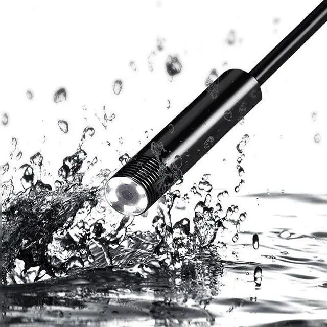 Alt view image 4 of 5 - Endoscope HD Inspection Camera IP67 Waterproof 6 LED Borescope with 5.5mm Probe