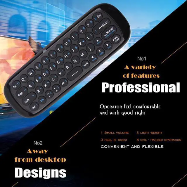 Alt view image 2 of 5 - Air Fly Mouse USB Remote For Android TV BOX PC Wechip W1 Infrared Sensing Body Sense Mini 2.4G Wireless Keyboard