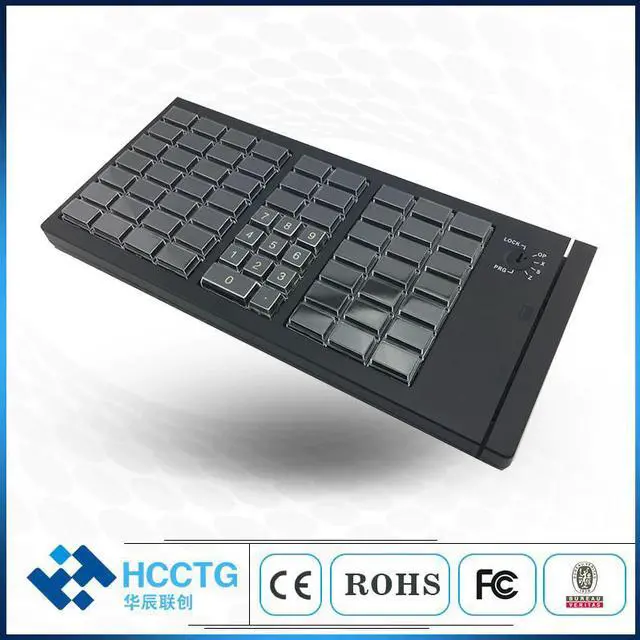 Alt view image 4 of 5 - programmable keyboard POS Mechanical Keyboard KB66U