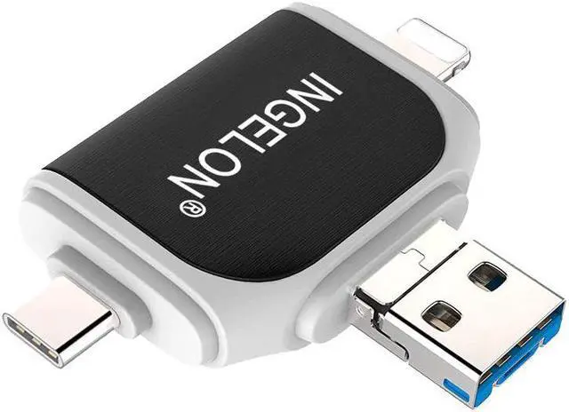Main image of Card Reader Metal USB Adapter 3 in 1 USB C OTG Wholesale Dropshipping New Arrival Writer type c Micro Reader for iphone