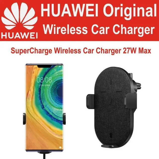 Alt view image 3 of 5 - SuperCharge Wireless Charger Stand 40W Desktop CP62 CP61 AP61 CP60 CP39S CP37 Car Charger P40 Pro + Mate 30 Pro P30 Pro