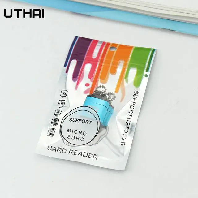 Alt view image 4 of 4 - CR016 Mini Micro SD Card Mobile Phone High Speed TF Memory Card Reader Computer Car Speaker Card Reader