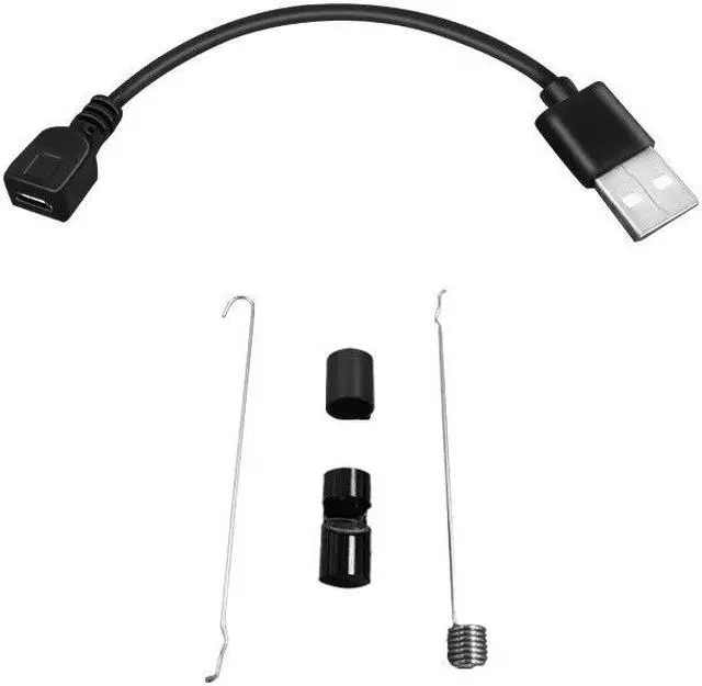 Alt view image 4 of 5 - Camera Mini Camcorders 7mm Flexible Micro USB Inspection Borescope Camera 6LEDs Adjustable IP67 Waterproof
