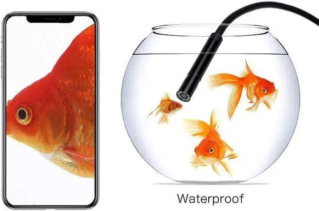 Alt view image 4 of 5 - Endoscope USB Inspection Borescope Camera HD720P hard soft Cable 8mm Lens Waterproof borescope for andriod phones for Ipone