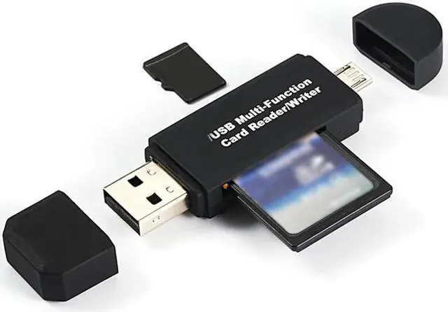 Alt view image 4 of 5 - 2020 NEW Usb 2.0 Multi Memory Card Reader OTG for Android Adapter Cardreader for Micro SD/TF Microsd Readers Laptop Computer
