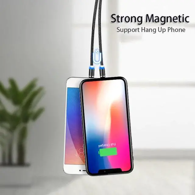 Alt view image 5 of 5 - Magnetic USB Cable Fast Charging USB Type C Cable Magnet Charger Data Charge Micro USB Cable Mole Phone Cable USB Cord