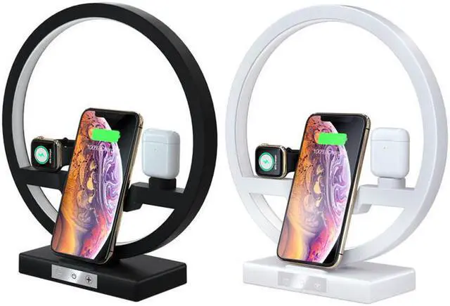 Main image of 10W Wireless Charger Dock Station 3 In 1 For Iphone  Fast Charging 3.0 For  Watch Charger Mobile Phone Accessories