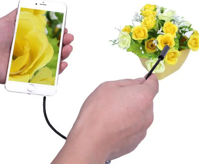 Alt view image 4 of 5 - 1080P WIFI Endoscope Camera 8mm HD Wireless Inspection Camera Endoscop 2M 3.5M 5M Flexible WIFI Endoscope Camera for Android IOS