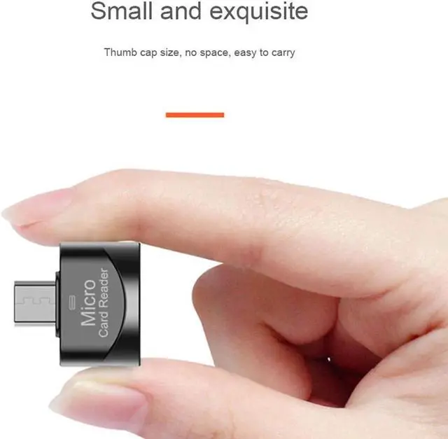 Alt view image 4 of 5 - USB Card Reader C Type TF Card to OTG Type-c Card Reader Adapter Micro USB 3.1 Card Reader for Phones