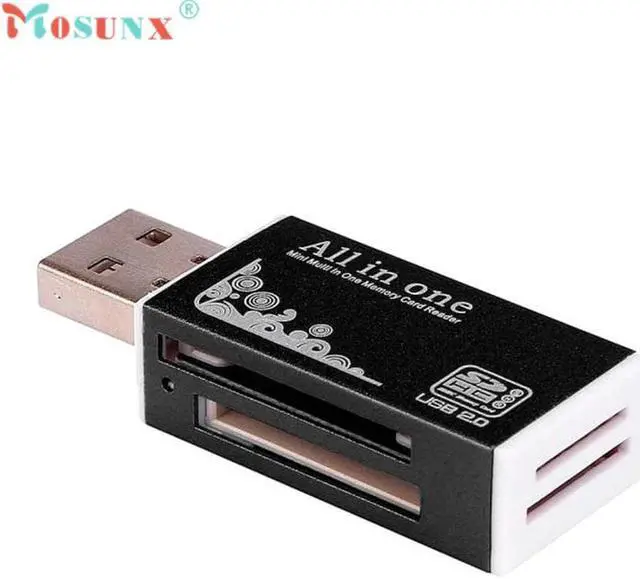 Alt view image 4 of 5 - Advanced U disk Top Department quality USB 2.0 All in 1 Multi Memory Card Reader For Micro SD SDHC TF M2 MMC 1PC