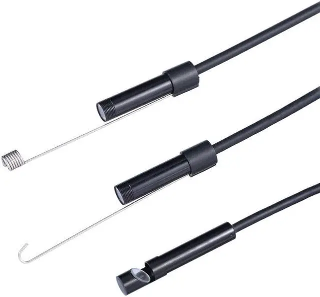 Alt view image 3 of 5 - 1M 2M Snake Wire 5.5mm 7mmLens Endoscope USB Camera PC/Android Borescope Camera Inspection Endoscope