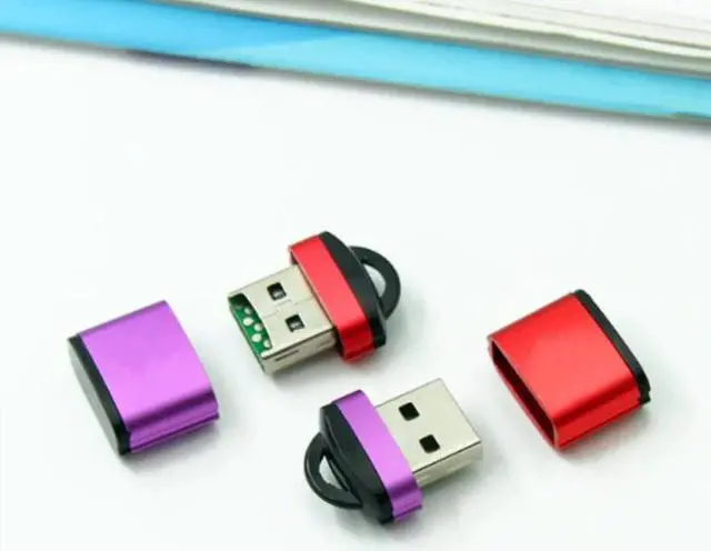 Alt view image 3 of 5 - PC Laptop Accessories Plastic Lid Phone Camera Micro SD TF Memory Card High Speed Mini USB 2.0 Card Reader