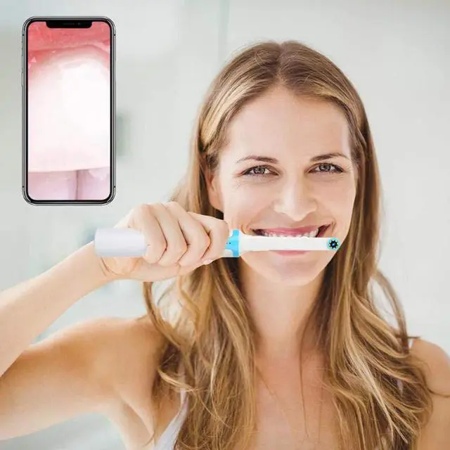 Alt view image 4 of 5 - Dental Camera HD Intraoral Endoscope Wifi Tooth Handheld Oral Borescope Inspect Camera Teeth Whitening Tool for Phone