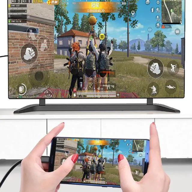 Alt view image 4 of 5 - For iPhone Multi Adapter Lightning Internet+ On-screen+USB+Charging AllIn1 Docking Station Rj45 Connector Living HINI