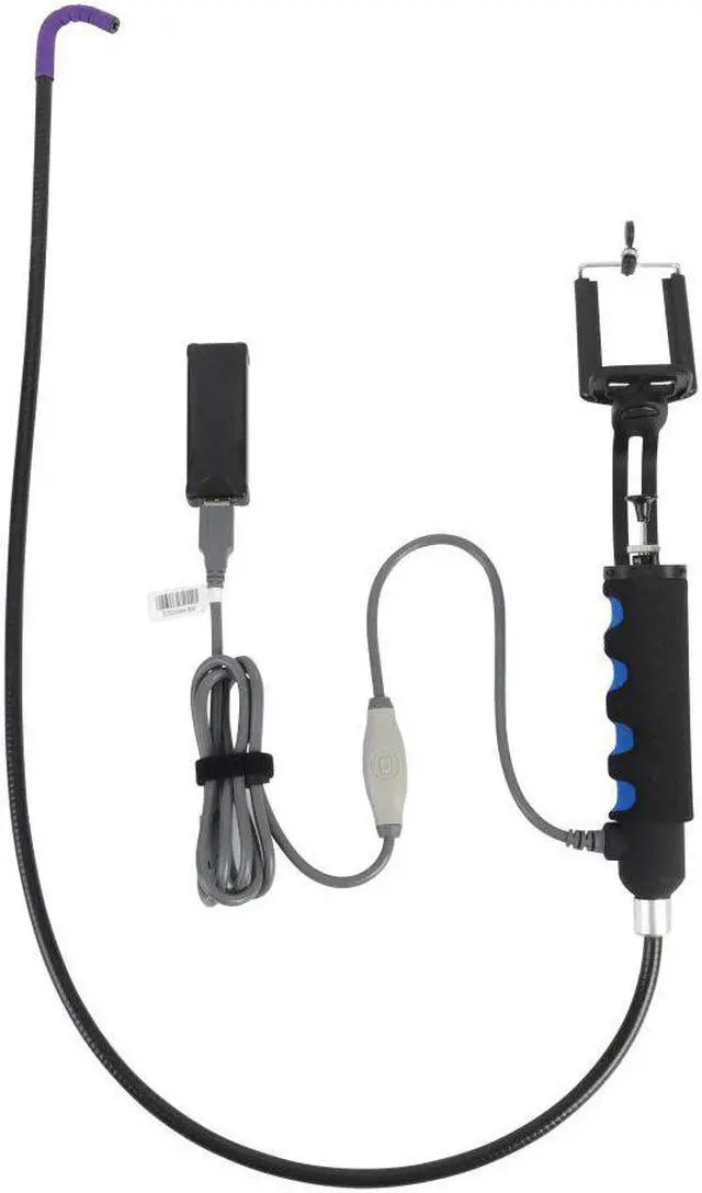 Alt view image 5 of 5 - Industrial Endoscope Camera Rotatable Borescope 720P Rotary Endoscope USB Car Pipe Inspection Camera for Android IOS Phone