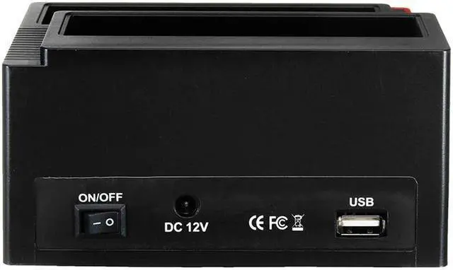 Alt view image 4 of 5 - 2.5 Inch/3.5 Inch USB 3.0 to 2 SATA 1 IDE HDD Hard Drive Docking Station Drive Disk Clone Card Reader USB3.0 M2 TF SD S