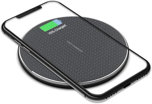Alt view image 2 of 5 - Wireless Charger 5W/10W phone charger wireless Fast Charging Dock Charger for iphone    P3