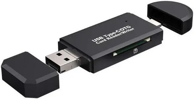 Main image of C+Micro USB+USB 3 in 1 OTG Card Reader High-speed USB2.0 Memory Card Reader for Android Computer