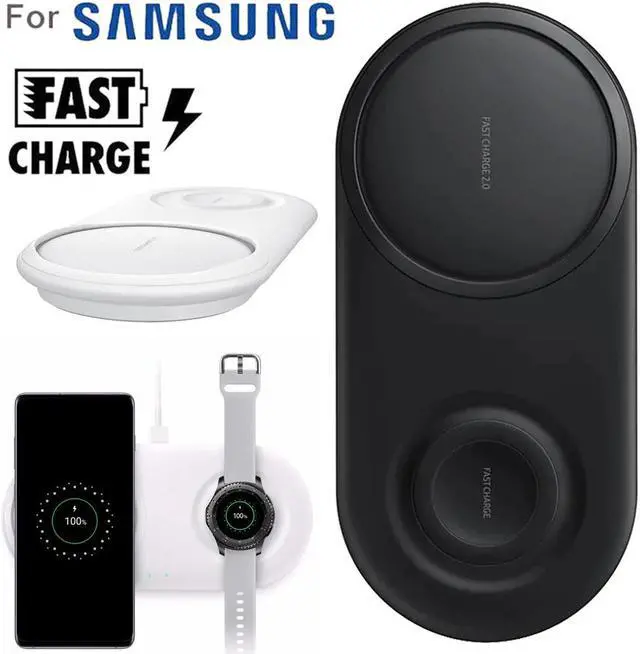 Main image of Charger 2 in 1 Fast Charging Phone Charger Pad For Samsung Galaxy S10/S10+/Watch S2/3 Fast Charger Quick Charge Type C