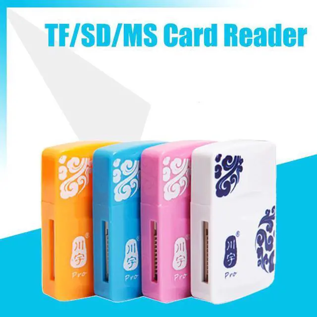 Main image of C285 USB 2.0 Card Reader Micro SDXC SDHC TF Memory Card Reader Mini Adapter For Micro SD/ MS/ MMC Pro Duo/ MicroSD