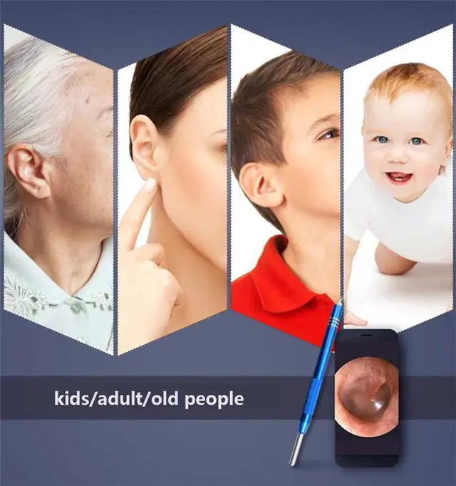 Alt view image 4 of 5 - 3.9mm 720P  WIFI Ear Pick Endoscope HD Earscope Cleaner 3in1 USB Otoscope with Ear Wax Remover For android Inspection Camera