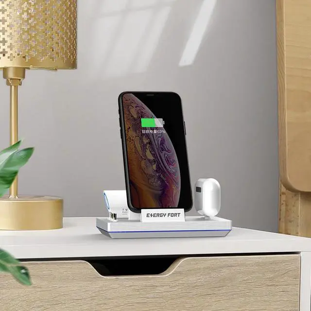 Alt view image 5 of 5 - 2020 New 11th Gen 3 in 1 40W Magnetic Fast Charging Dock For iPhone   3A 5A Magnet Quick Charge Charger