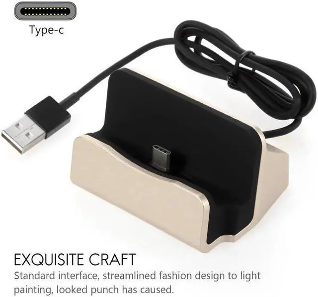 Alt view image 5 of 5 - usb type c docking charging station For  Redmi Note 7 Pro 7S 7A K20 Pro Mi 8 9 A2 Lite SE 5s Plus 4c adapter charger
