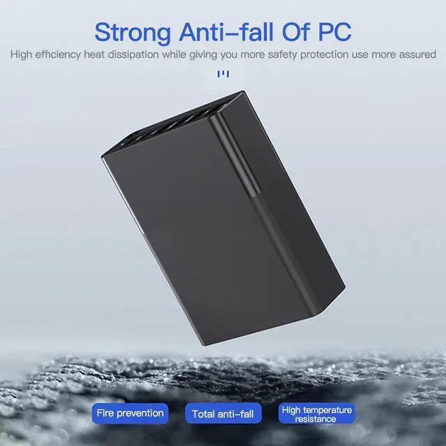 Alt view image 4 of 5 - 2020 48/65/75w PD QC3.0 Dual Protocol Fast Charge 4/5/6 Port Multi-Function USB Fast Charger Multi-Function Smart Charging Head