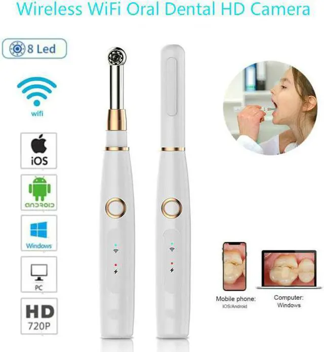 Main image of Wireless Wifi USB Intra Oral Dental Intraoral Camera Dentist Device LED Light Real-time Video Inspection Teeth Tool