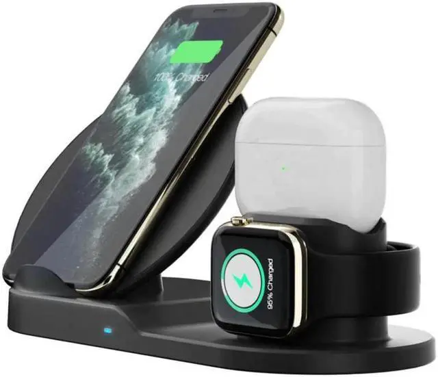 Main image of 2020 New Qi Wireless Charger Fast Charging for iPhone Xs Max X 8 Plus Fast Charging Pad for Samsung Note 9 S10 Plus charger