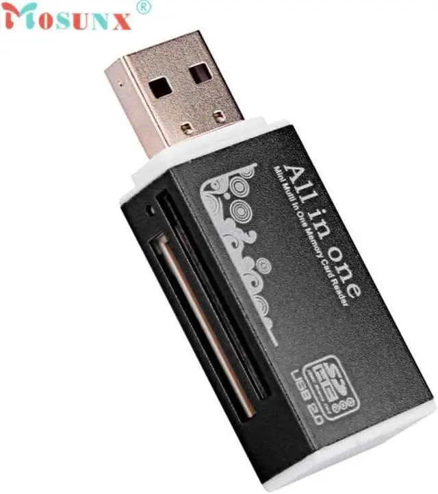Alt view image 3 of 5 - Advanced U disk Top Department quality USB 2.0 All in 1 Multi Memory Card Reader For Micro SD SDHC TF M2 MMC 1PC