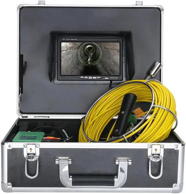 Alt view image 5 of 7 - 5.5mm Dual Lens Industrial Endoscope 2.0MP Inspection Camera 5 Inch 1280P HD LCD Screen Waterproof Borescope with 6 LED Lights