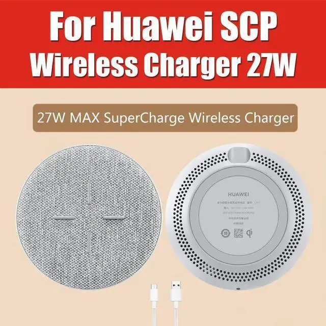 Alt view image 2 of 5 - SuperCharge Wireless Charger Stand 40W Desktop CP62 CP61 AP61 CP60 CP39S CP37 Car Charger P40 Pro + Mate 30 Pro P30 Pro