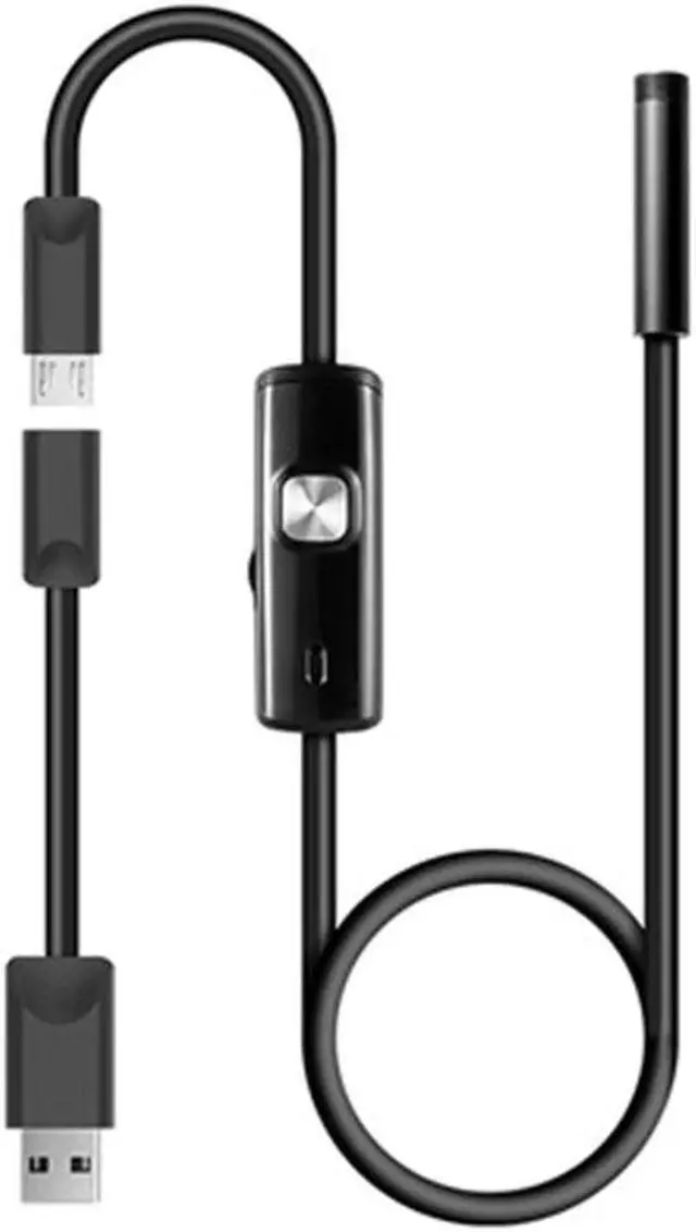 Main image of 6 LEDs 1M/7mm Lens Mini Endoscope Camera Waterproof Inspection Borescope USB Camera for Android PC Phone & Notebook Device