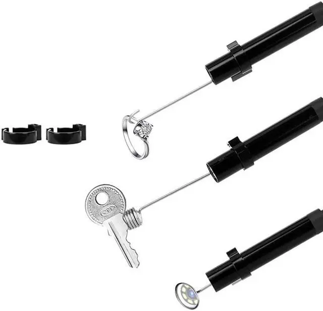 Alt view image 3 of 5 - Waterproof Cable Inspection 1080P Camera 8MM USB Endoscope Borescope 8 Led Lights 4.3 Screen 2/5/10M Options