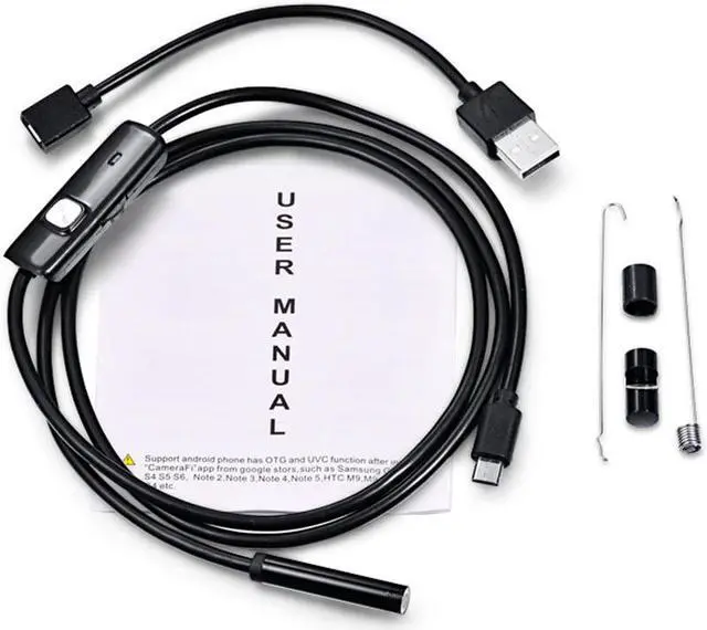 Alt view image 5 of 5 - USB OTG Endoscope Camera 7mm IP67 Waterproof USB Inspection Borescope Camera with 6LEDs for Samsung Huawei Xiaom PC