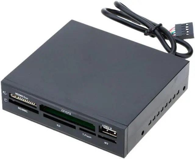 Alt view image 2 of 5 - 3.5" All in1 Desktop PC Memory Card Reader Internal Card Reader SD Card Reader Memory Stick for Laptop Desktop Peripheral