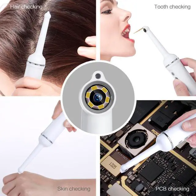 Alt view image 2 of 5 - Dental Camera HD Intraoral Endoscope Wifi Tooth Handheld Oral Borescope Inspect Camera Teeth Whitening Tool for Phone