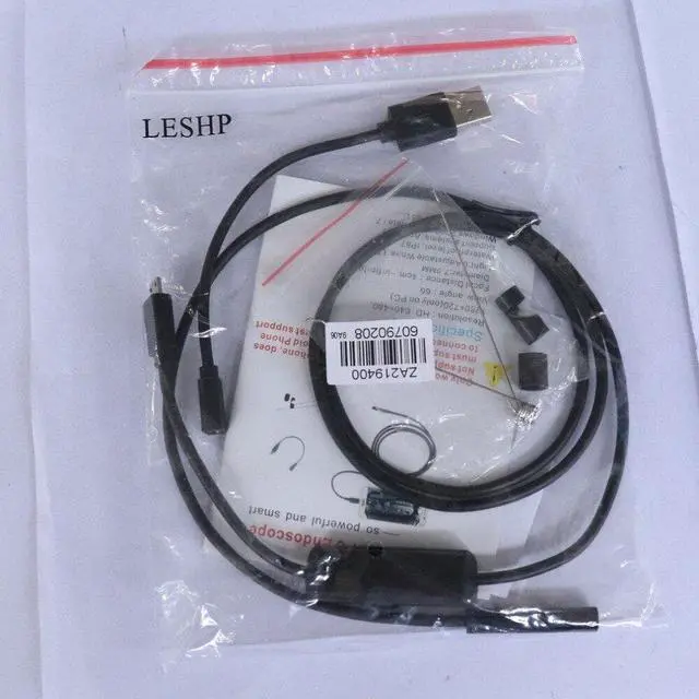 Main image of 1M 7mm Lens Endoscope Camera Waterproof Inspection Borescope Camera for Android PC Notebook Device 6LEDs Adjustable