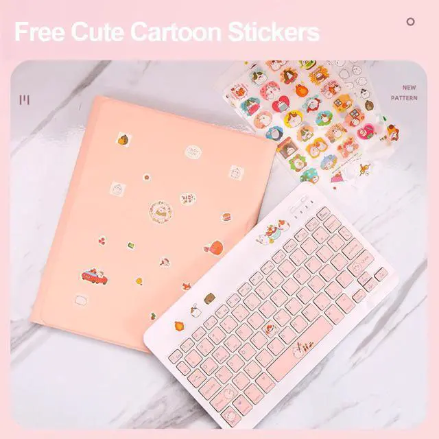 Alt view image 3 of 5 - For iPad Pro 11 9.7 10.5 Air 1 2 3 5th 6th 7th Generation Bluetooth Mouse Keyboard Case for iPad 9.7 2017 2018 2019 10.2 Cover